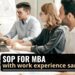 Statement of Purpose for MBA with work experience sample