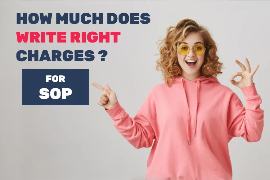 How much does Write Right charge for Sop Writing Services Online?