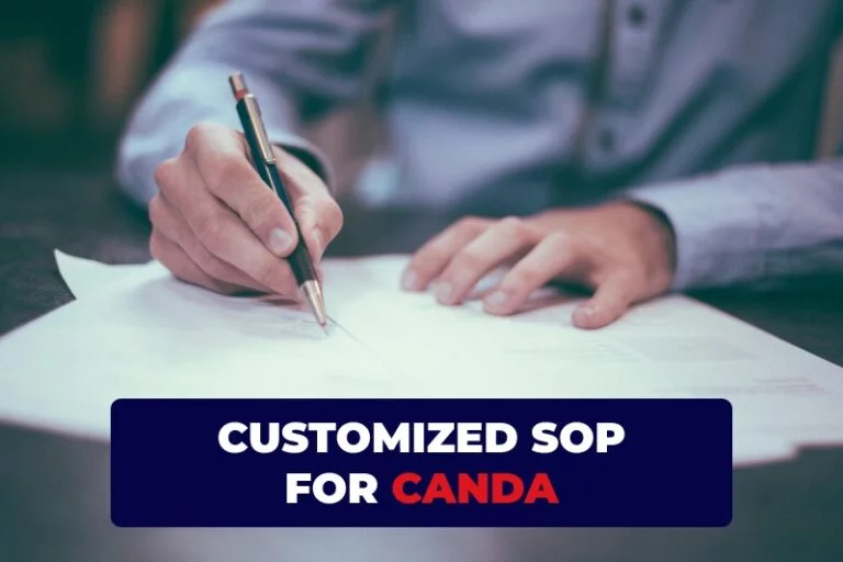 SOP for Canada Visa