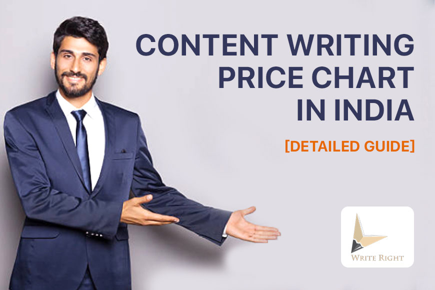 Content Writing Price Chart