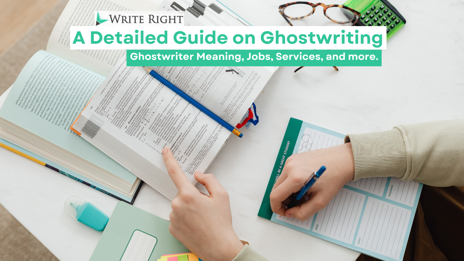 A Detailed Guide on Ghostwriting: Ghostwriter Meaning, Ghostwriting Jobs, Ghostwriting Services, and more.