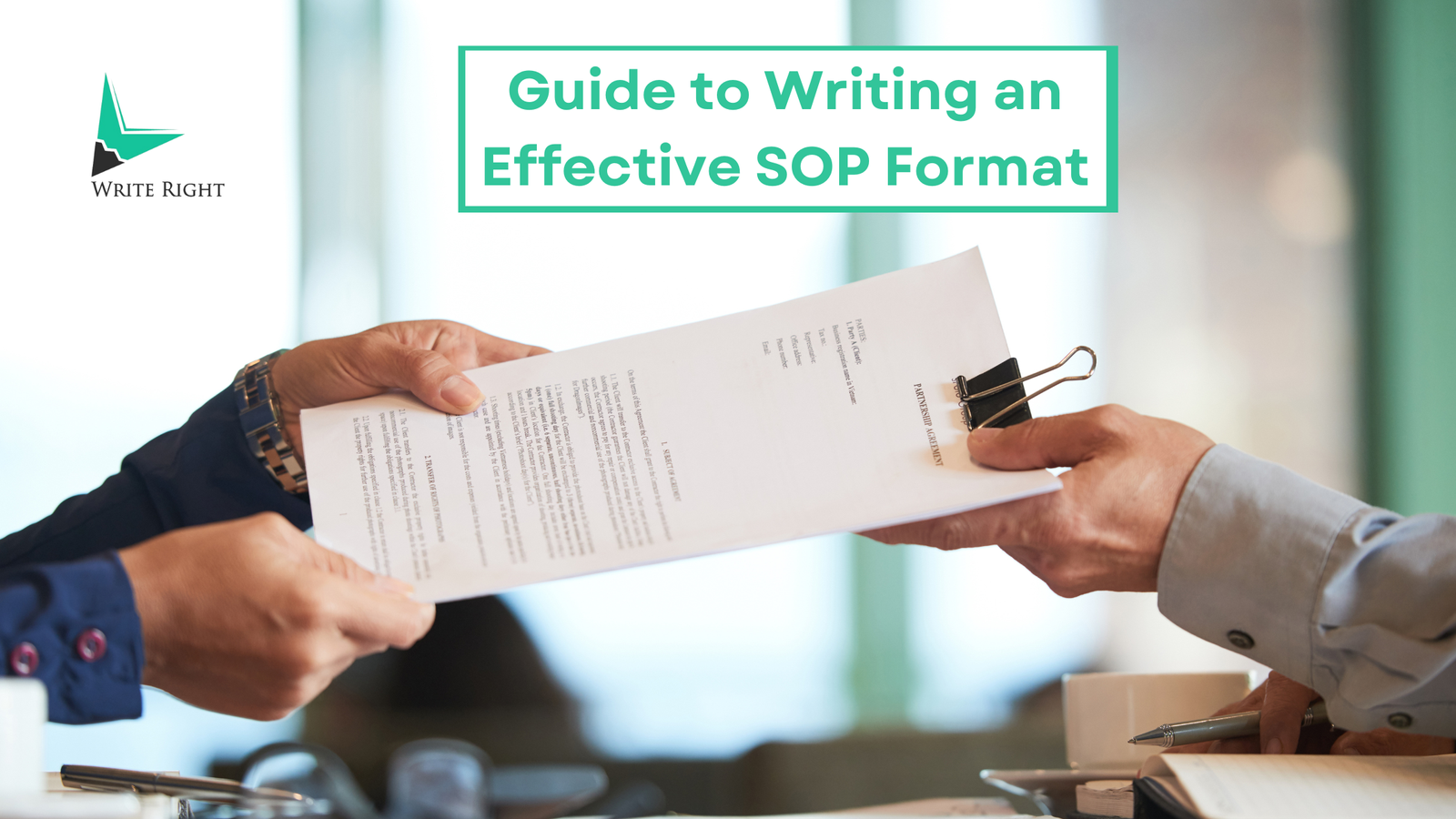 The Comprehensive Guide to Writing an Effective SOP Format (Statement of Purpose Format)