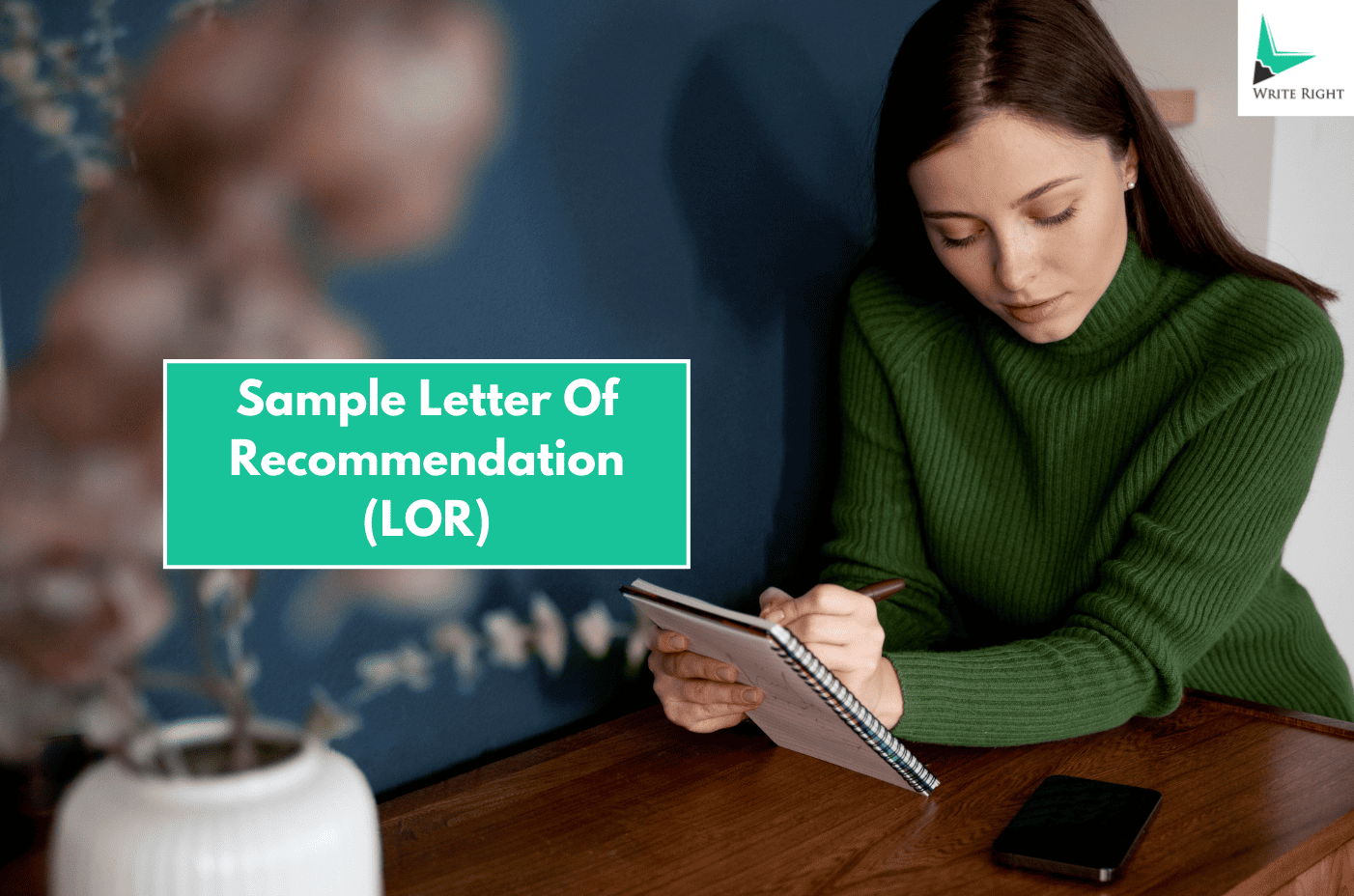 Sample Letter Of Recommendation (LOR)