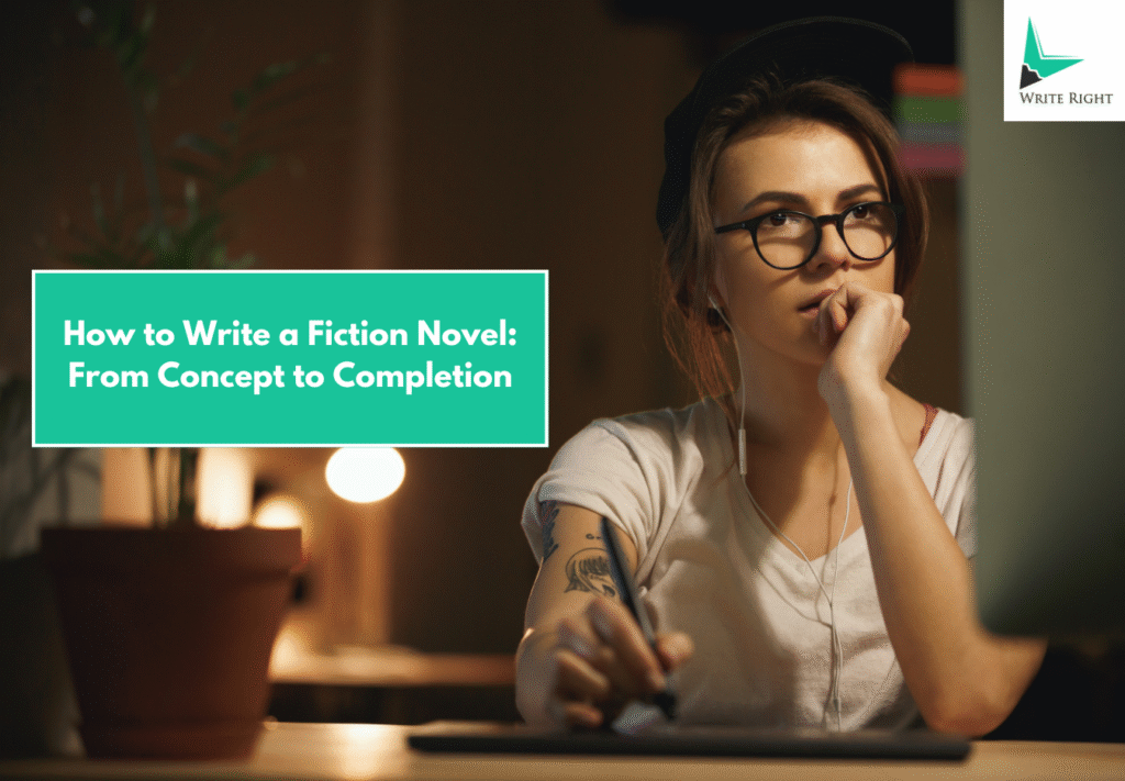 how to write a fiction novel