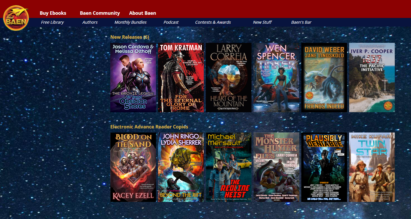 baen books