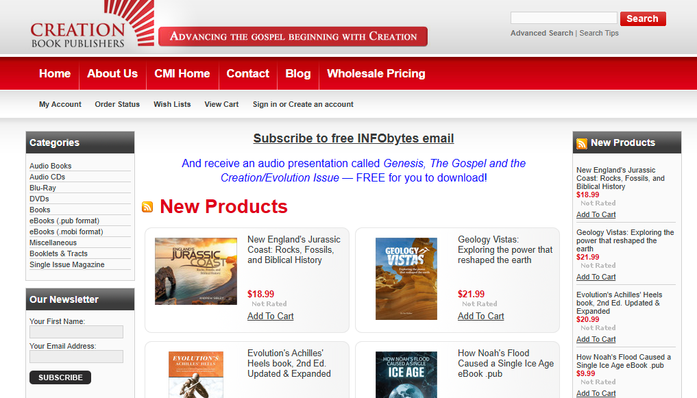 Creation Book Publishers