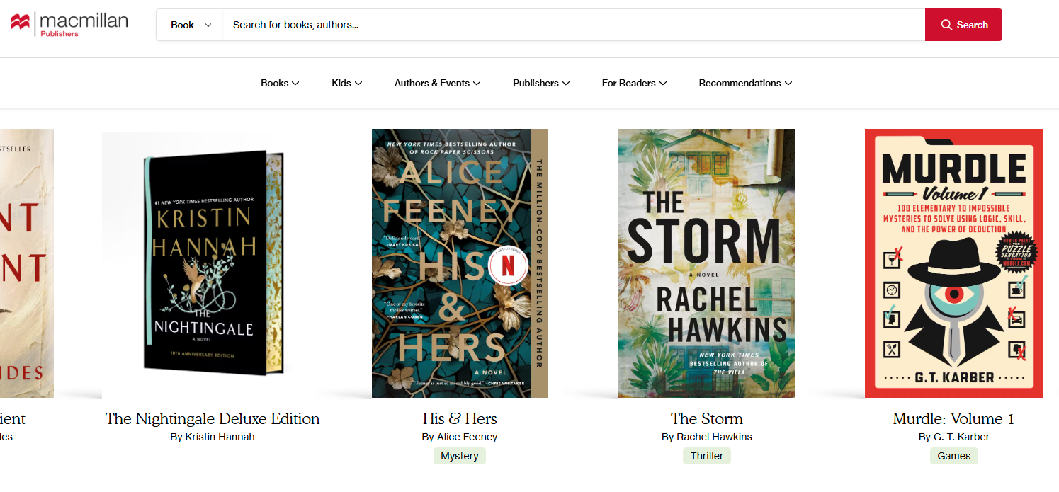 macmillan publishers