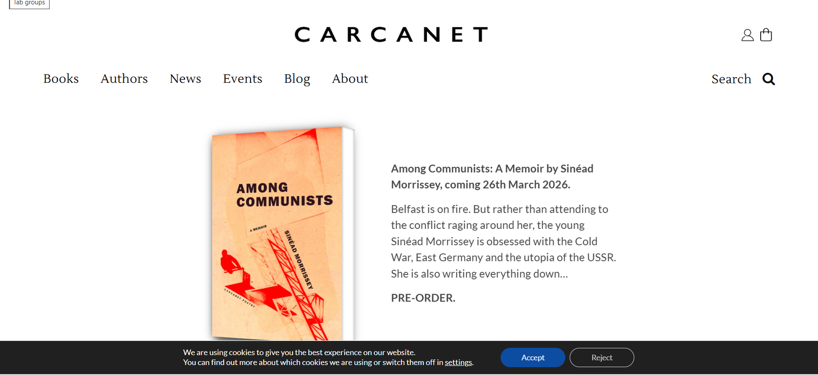 carcanet books