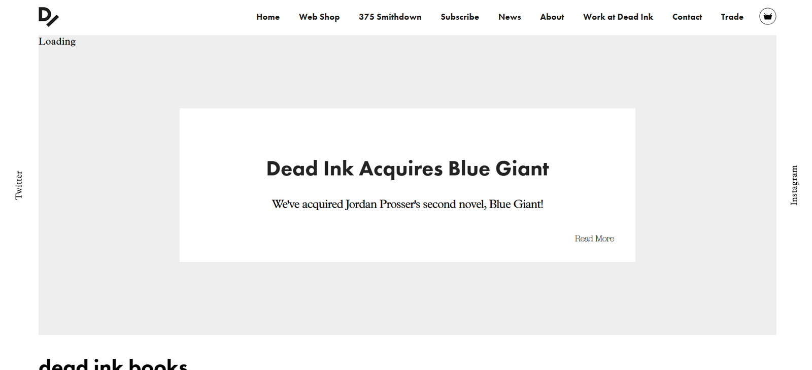 dead ink books