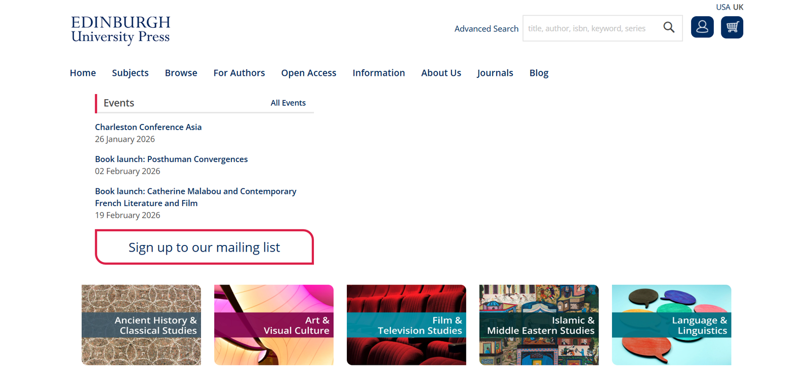 edinburgh university press