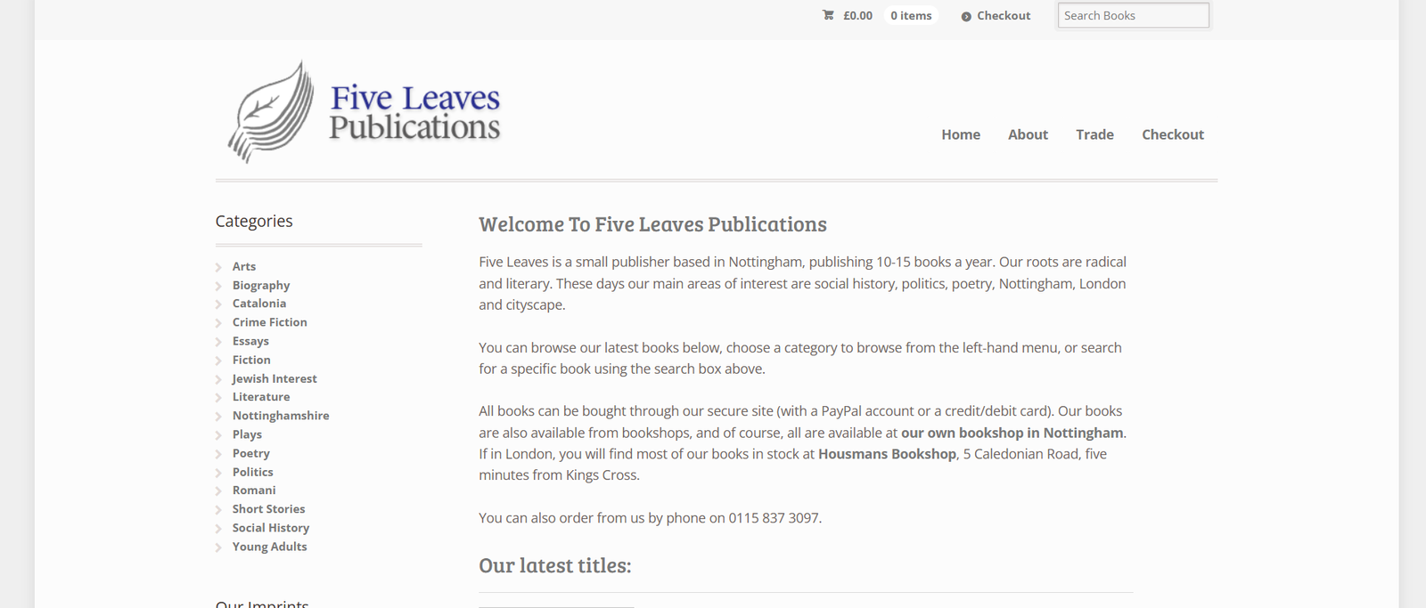five leaves publications