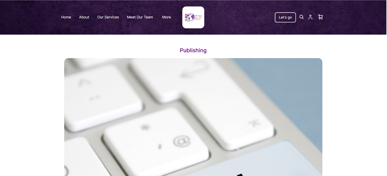 lets talk about it publishing