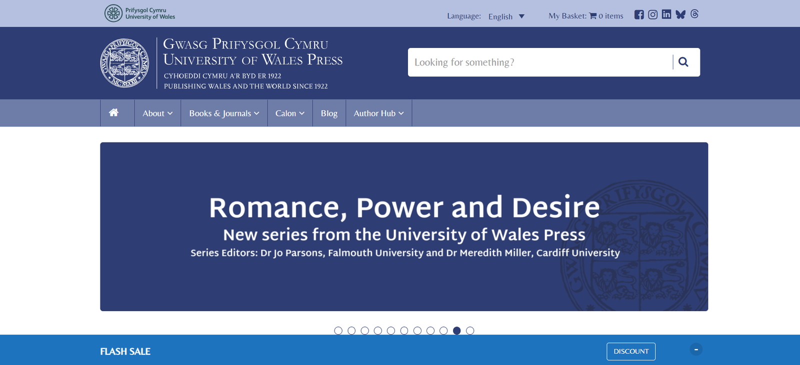 university of wales press