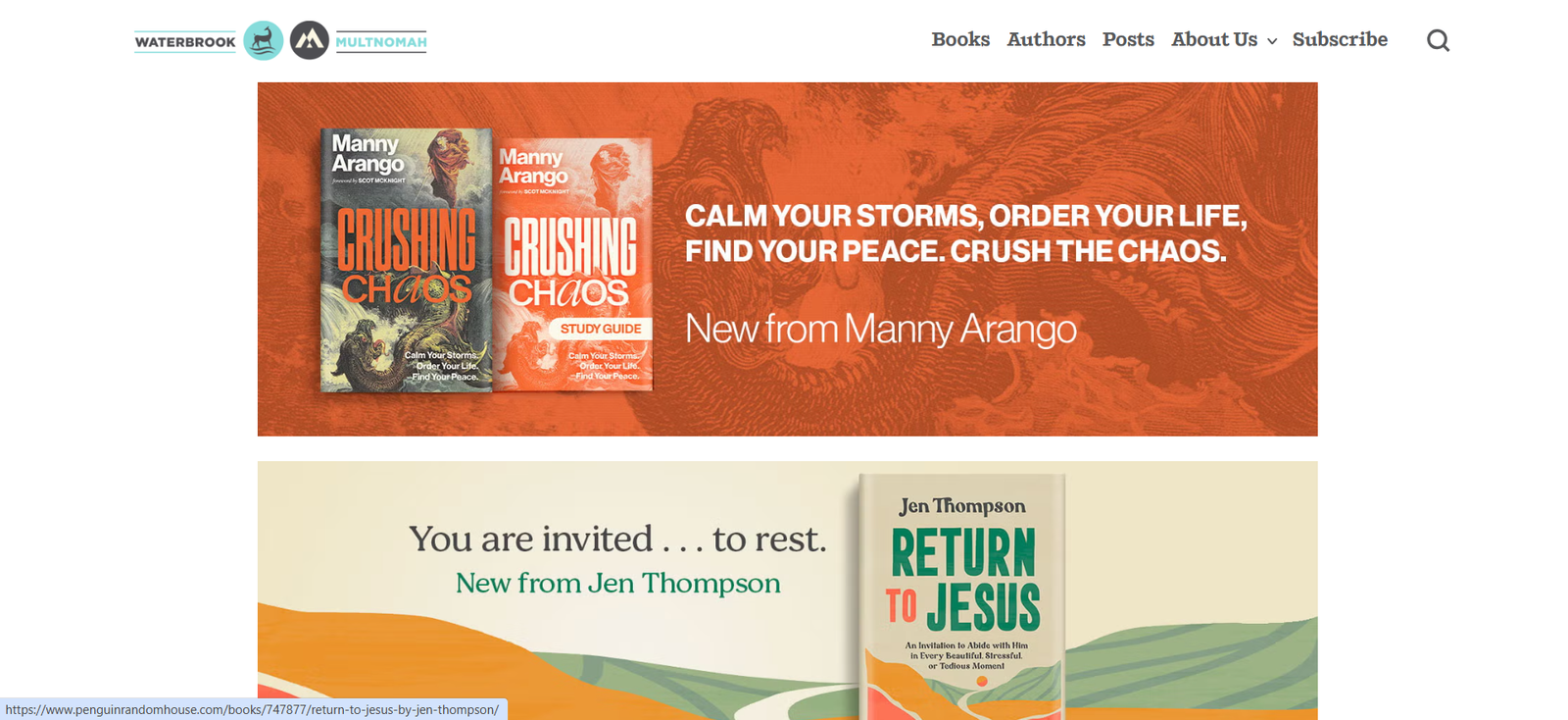 waterbrook & multnoah