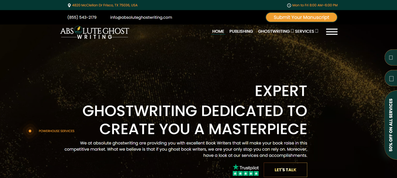 absolute ghostwriting