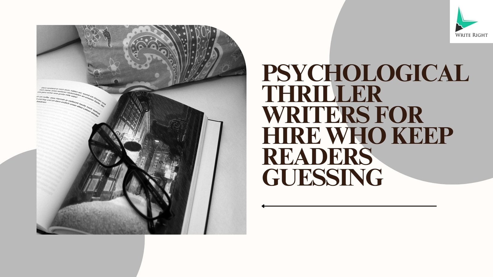 Top 10 Psychological Thriller Writers for Hire