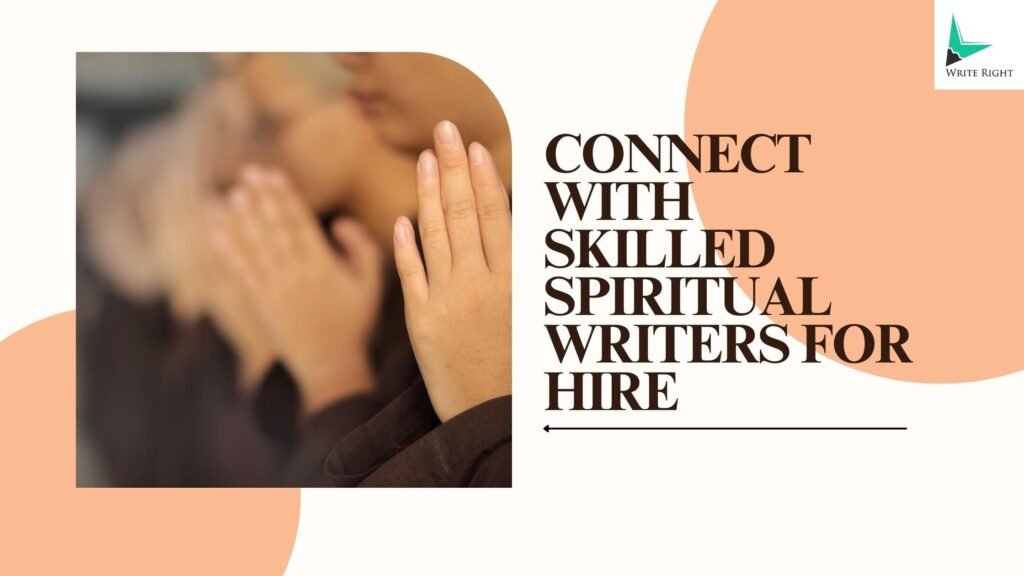 spiritual writers for hire
