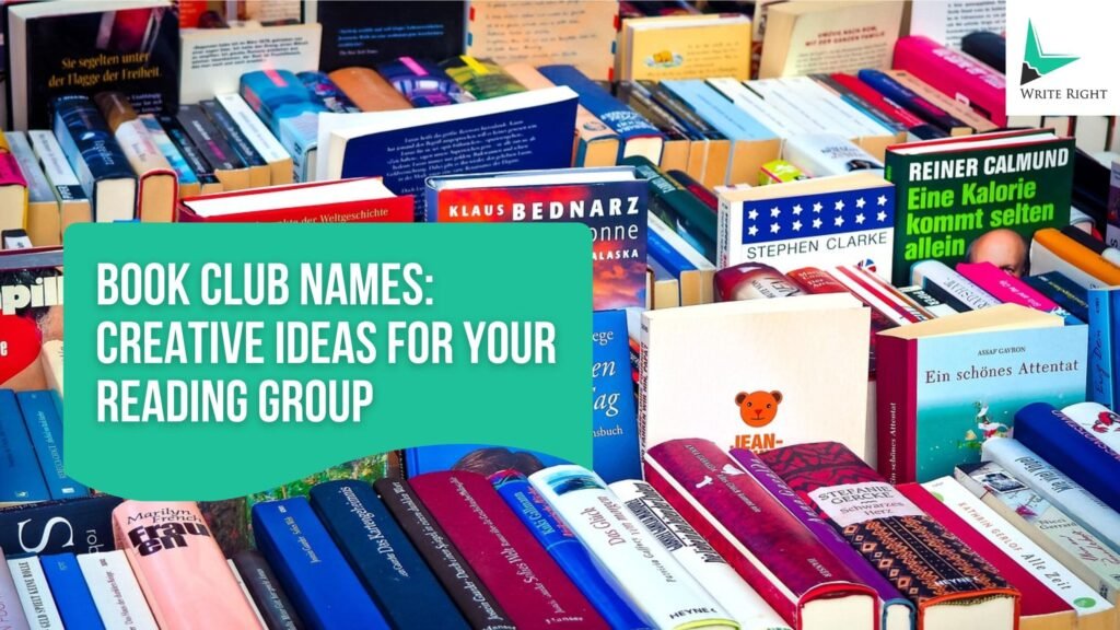book club names