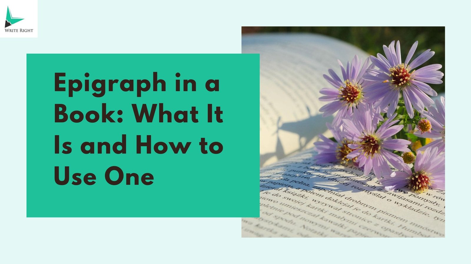 Epigraph in a Book: What It Is and How to Use One