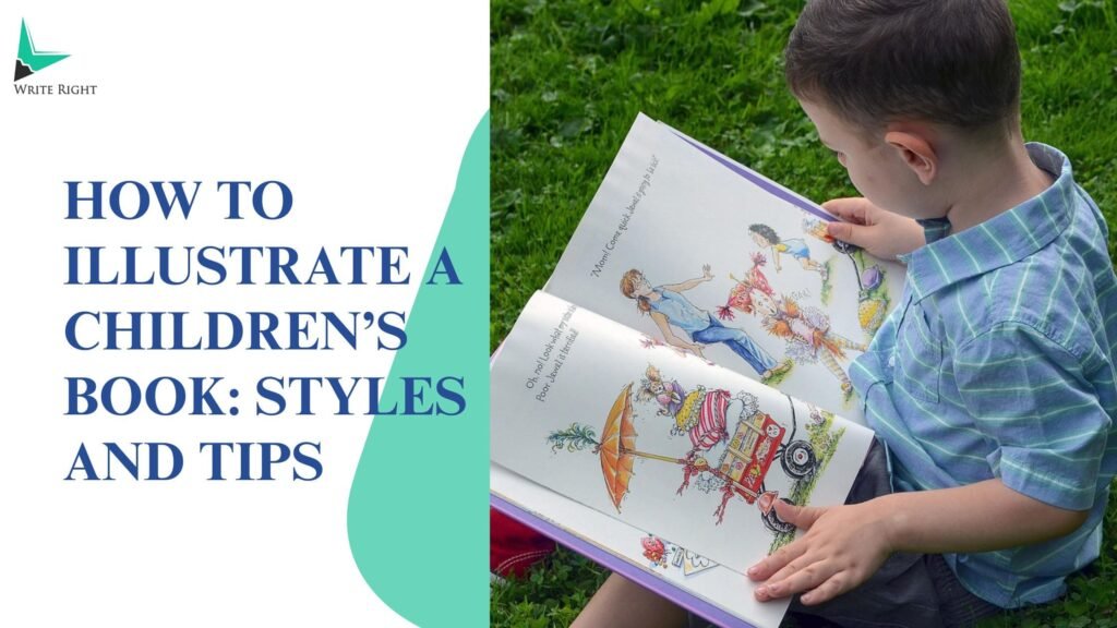 how to illustrate a childrens book