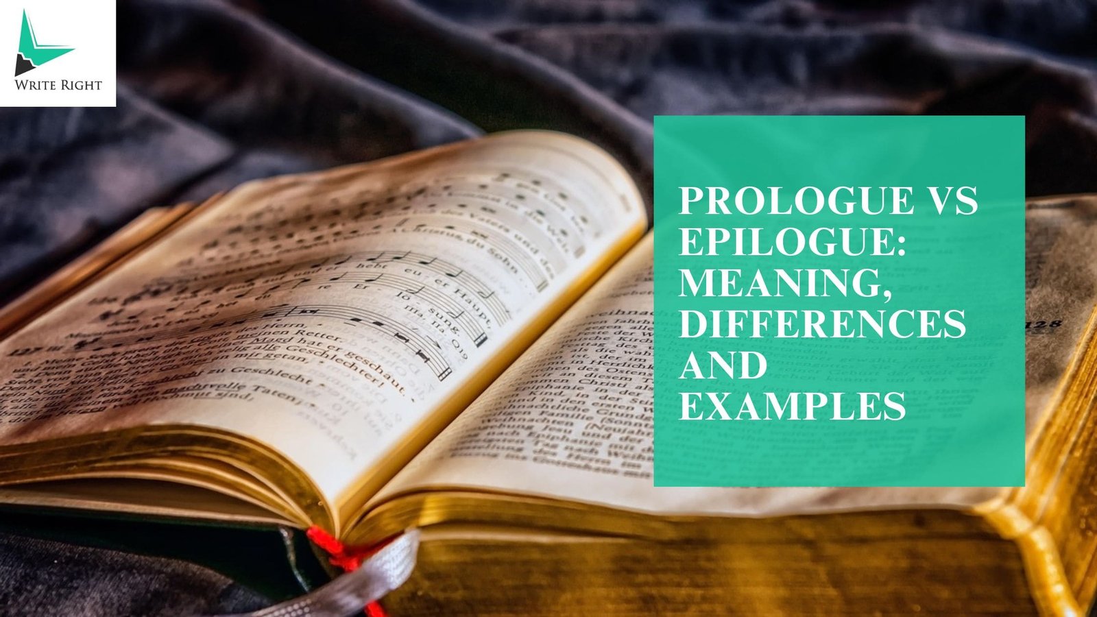 prologue vs epilogue