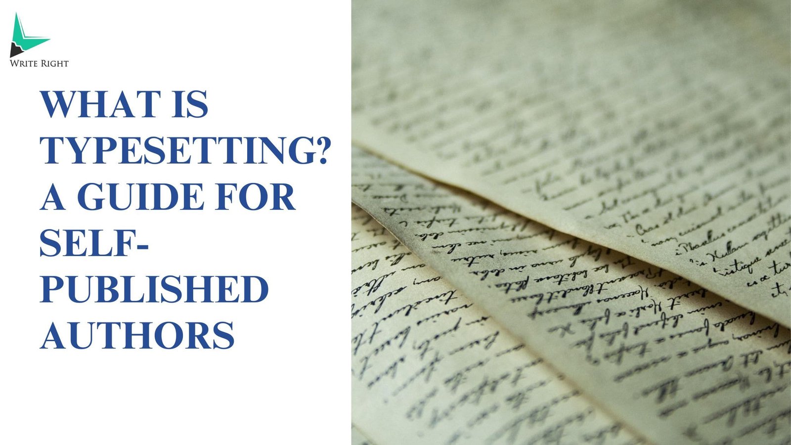 What is Typesetting? A Guide for Self-Published Authors